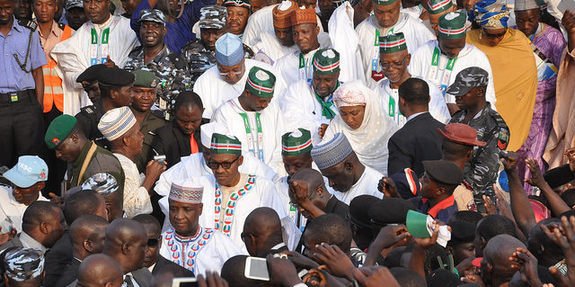 Presidential candidate Muhammadu Buhari