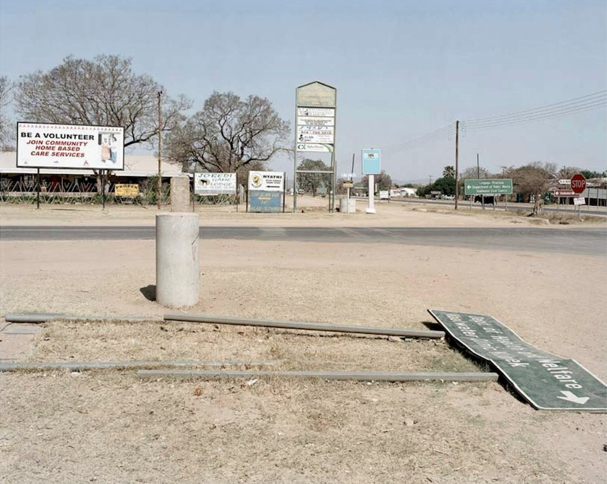 Photo: Be a volunteer, Join community home base care services. Dept Health and Welfare, Vaalwater Clinic/Kliniek. Vaalwater, Limpopo Province. David Goldblatt