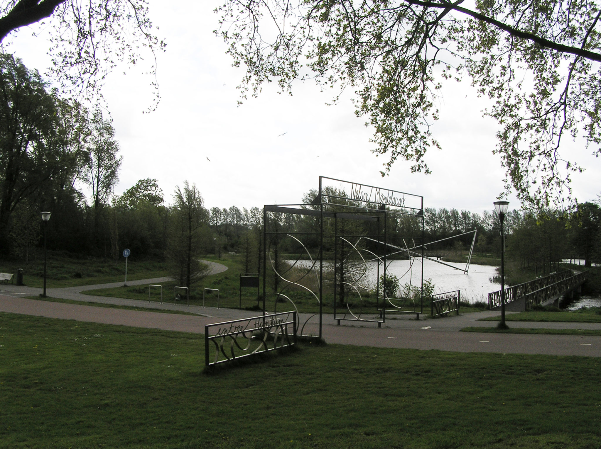 Image: Entrance Bijlmer Park 