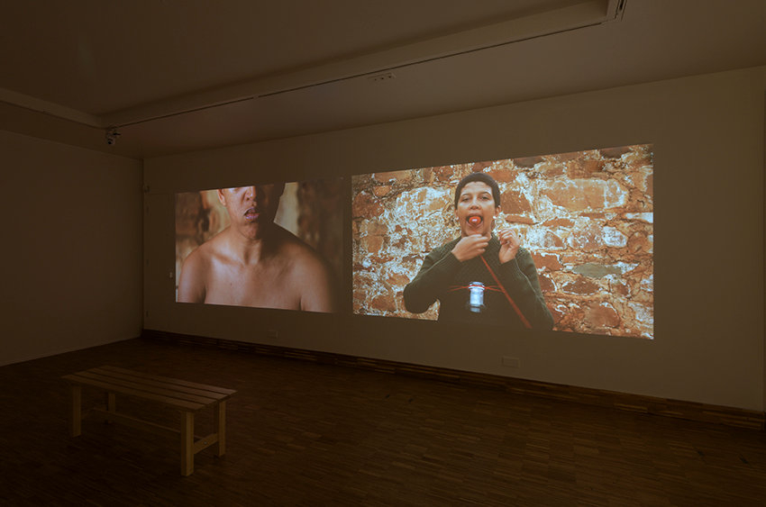 Installation View, Legato Shadi, 2018. Moremogolo (Go Betlwa Wa Taola), 2016. Installation Documentation: Peter Cox