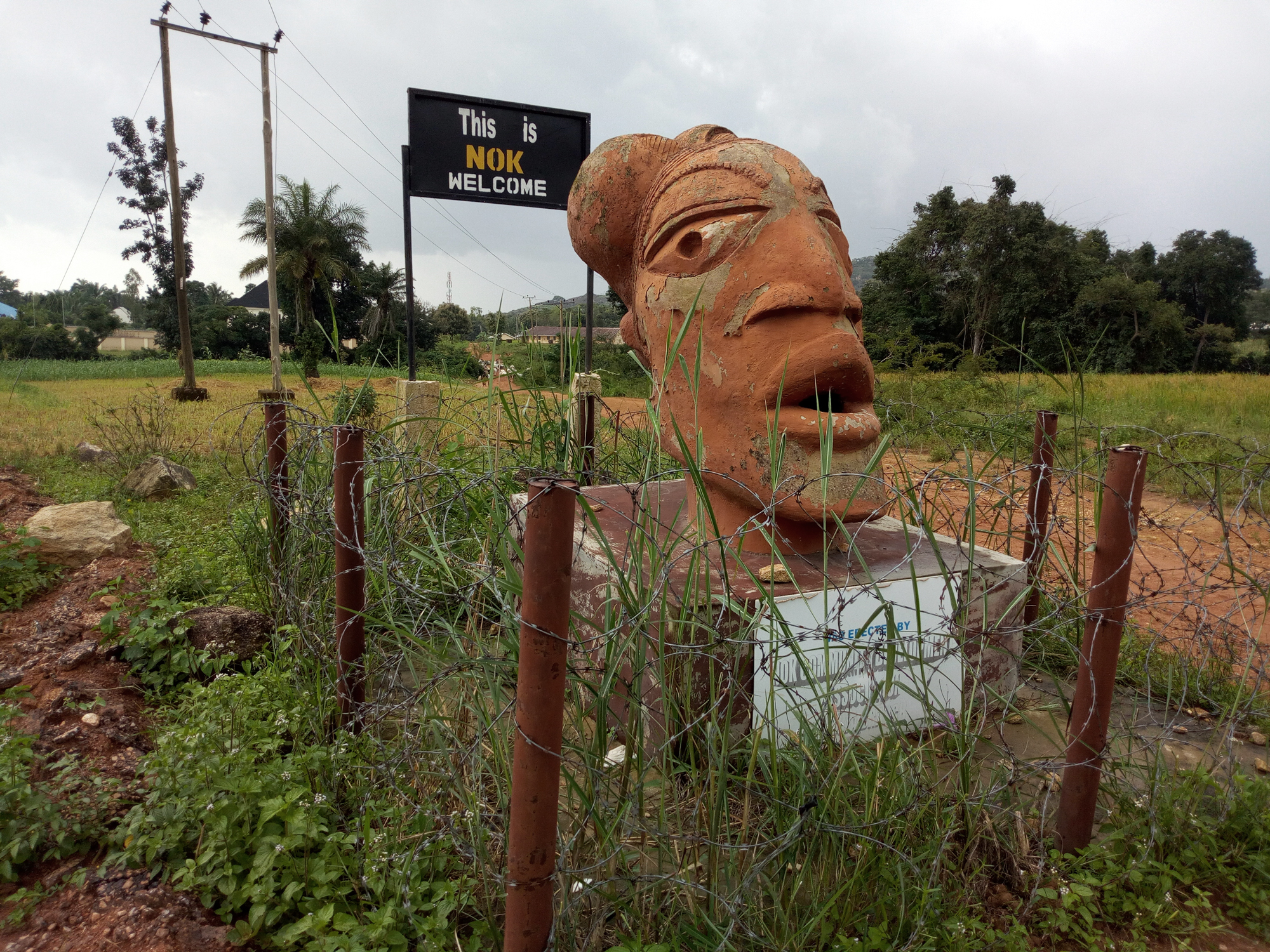 Entry point into the Nok Village. Photo: Adie Vanessa Offiong