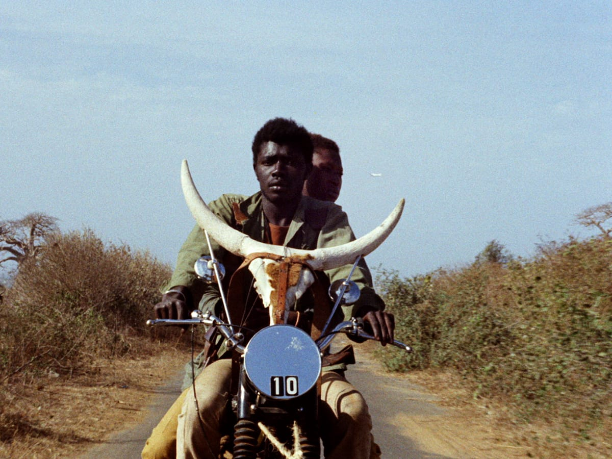 Film still from Touki-Bouki