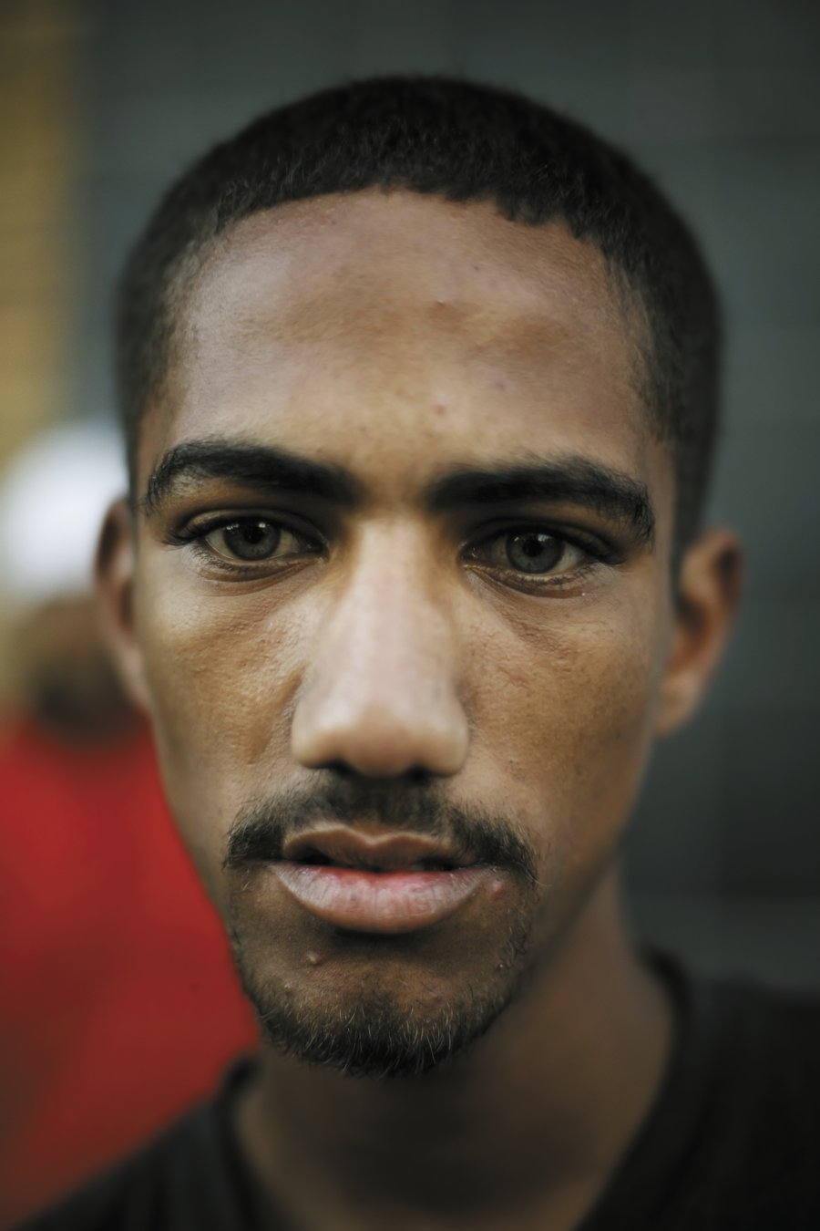 Fruit seller. Woodstock Main Road, Cape Town, 2011