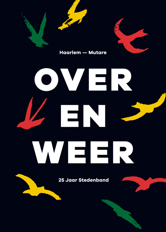 Image: cover of 'Over en Weer. 25 jaar stedenband Haarlem-Mutare'