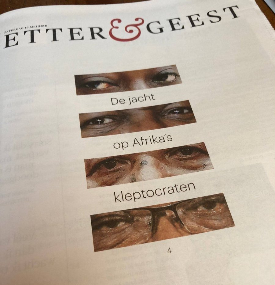 Image: cover of weekend supplent of Dutch daily Trouw