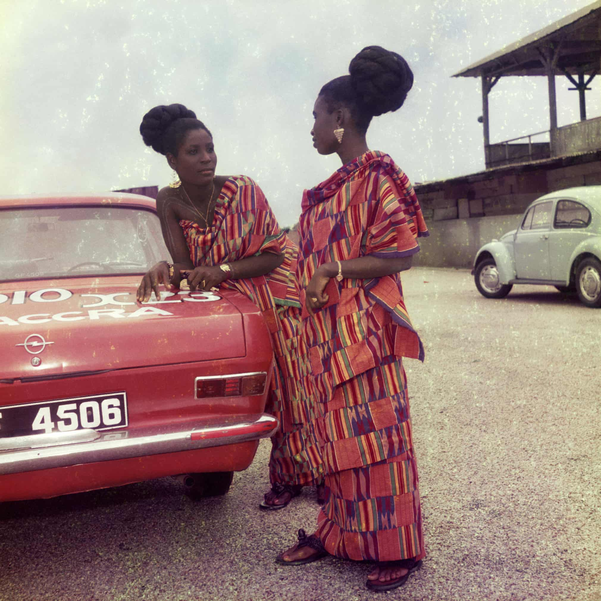 Shop assistant Sick Hagemeyer in Accra, circa 1971 Photograph: © James Barnor / Autograph